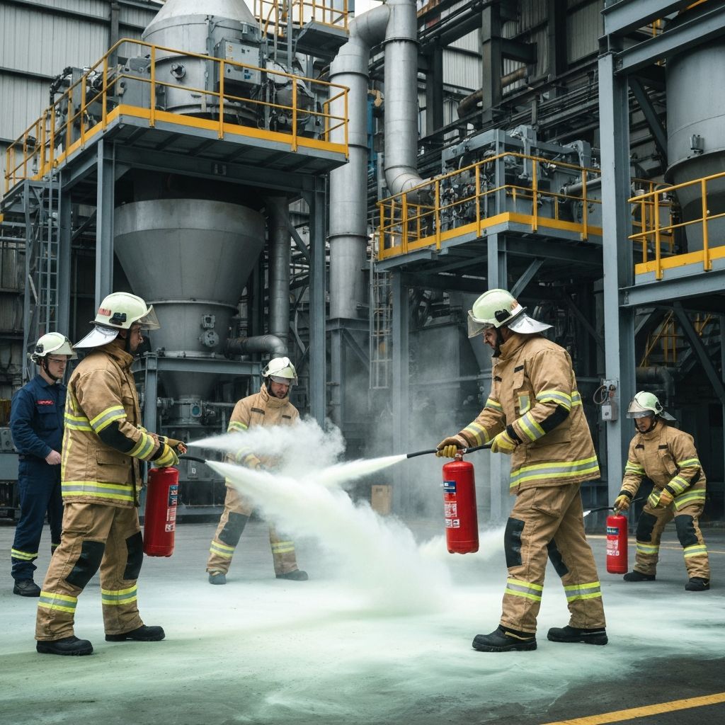 Treinamento Brigada de Incêndio